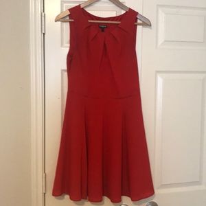 Express red dress